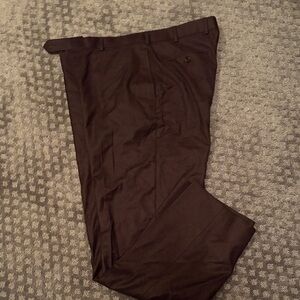 Brooks Brothers Dark Brown Wool Dress Pants